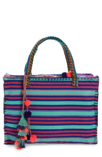 Steven By Steve Madden Jlane Beaded Tassel Tote -