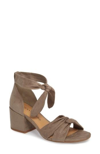Women's Lucky Brand Xaylah Ankle Strap Sandal M - Beige