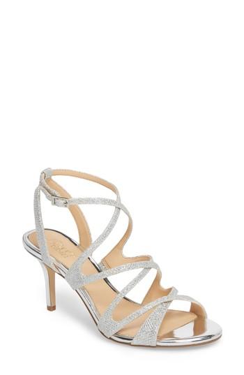 Women's Jewel Badgley Mischka Tasha Glitter Sandal