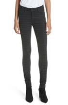 Women's Brockenbow Emma Pied De Poule Skinny Jeans - Black