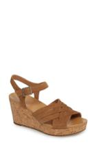 Women's Ugg Uma Wedge Sandal M - Brown