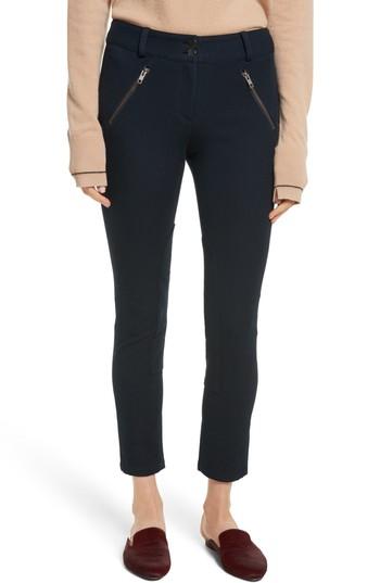 Women's Veronica Beard Ellie Jodhpur Pants - Blue