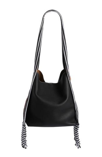 Loewe Scarf Bucket Bag - Black