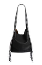 Loewe Scarf Bucket Bag - Black