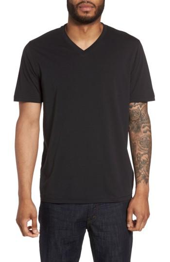 Men's Calibrate Trim Fit V-neck T-shirt - Black