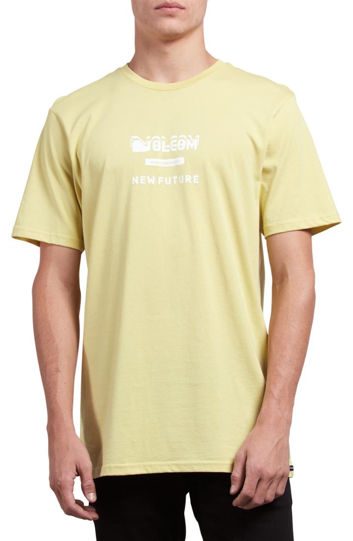 Men's Volcom Gateway Graphic T-shirt, Size - Yellow