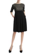 Women's Kimi And Kai 'charlie' Maternity Dress - Black