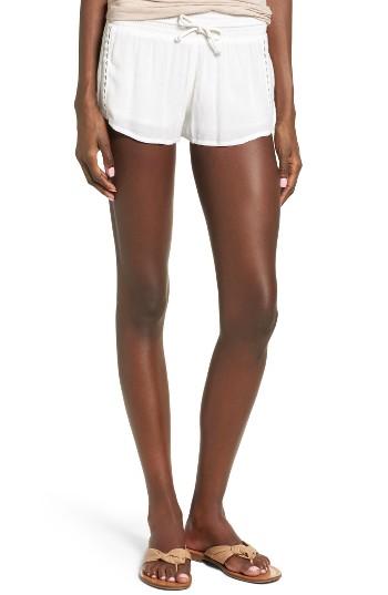 Women's O'neill Elise Crochet Trim Shorts - White