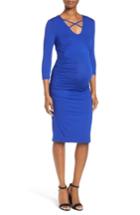 Women's Isabella Oliver Gale Ruched Maternity Dress