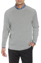 Men's Cutter & Buck Lakemont Mixed Stitch Crewneck Sweater - Grey