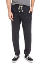 Men's Sol Angeles Essential Twill Jogger Pants - Black