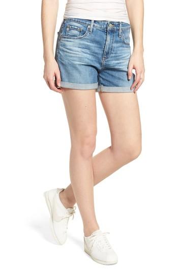 Women's Ag The Hailey Cuff Denim Shorts - Blue
