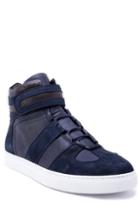 Men's Badgley Mischka Belmondo High Top Sneaker .5 M - Blue