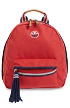 Tory Burch Preppy Canvas Backpack -