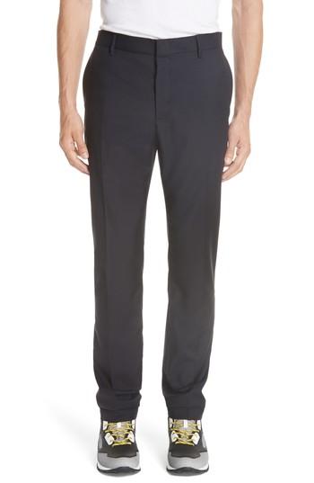 Men's Lanvin Side Stripe Trousers Eu - Blue