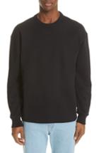 Men's Lemaire Crewneck Sweatshirt - Black