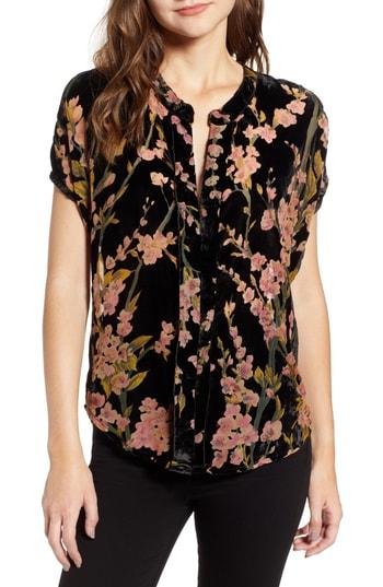 Women's Bishop + Young Victoria Burnout Blouse - Black