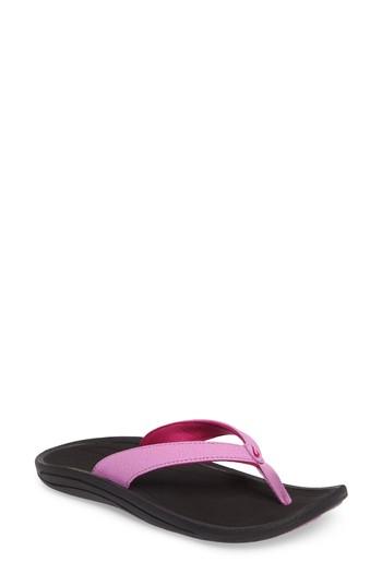 Women's Olukai 'kulapa Kai' Thong Sandal M - Yellow
