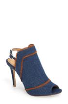 Women's Daya By Zendaya Melrose Geometric Woven Sandal .5 M - Blue