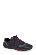 Women's Merrell Trail Glove 4 Shield Water Resistant Running Shoe M - Purple