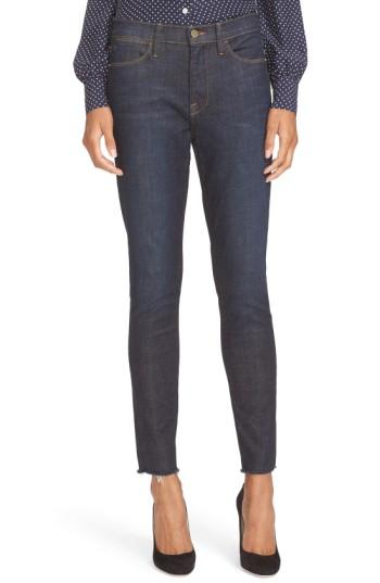 Women's Frame High Waist Skinny Jeans - Blue