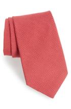Men's Southern Tide Dapper Dots Cotton & Silk Tie, Size - Red