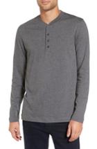 Men's Slate & Stone Long Sleeve Henley T-shirt - Grey