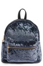 Bp. Mini Velvet Backpack - Blue