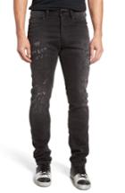 Men's Diesel Buster Slim Straight Fit Jeans - Black
