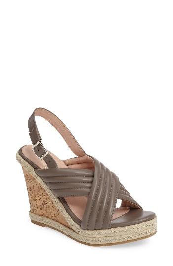 Women's Callisto Malin Espadrille Wedge Sandal M - Grey