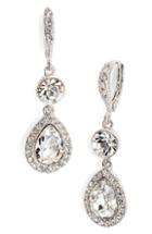 Women's Givenchy Pave Crystal Drop Earrings