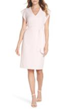 Women's Eliza J Ruffle Sleeve Sheath Dress - Pink