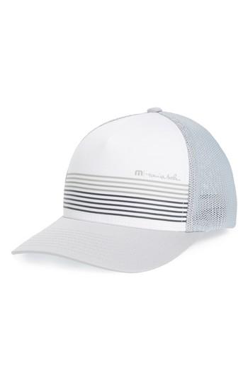 Men's Travis Mathew Braids Trucker Hat - White