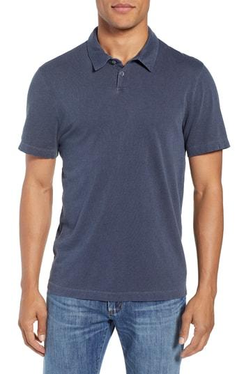 Men's James Perse Fit Jersey Polo, Size 1(s) - Blue