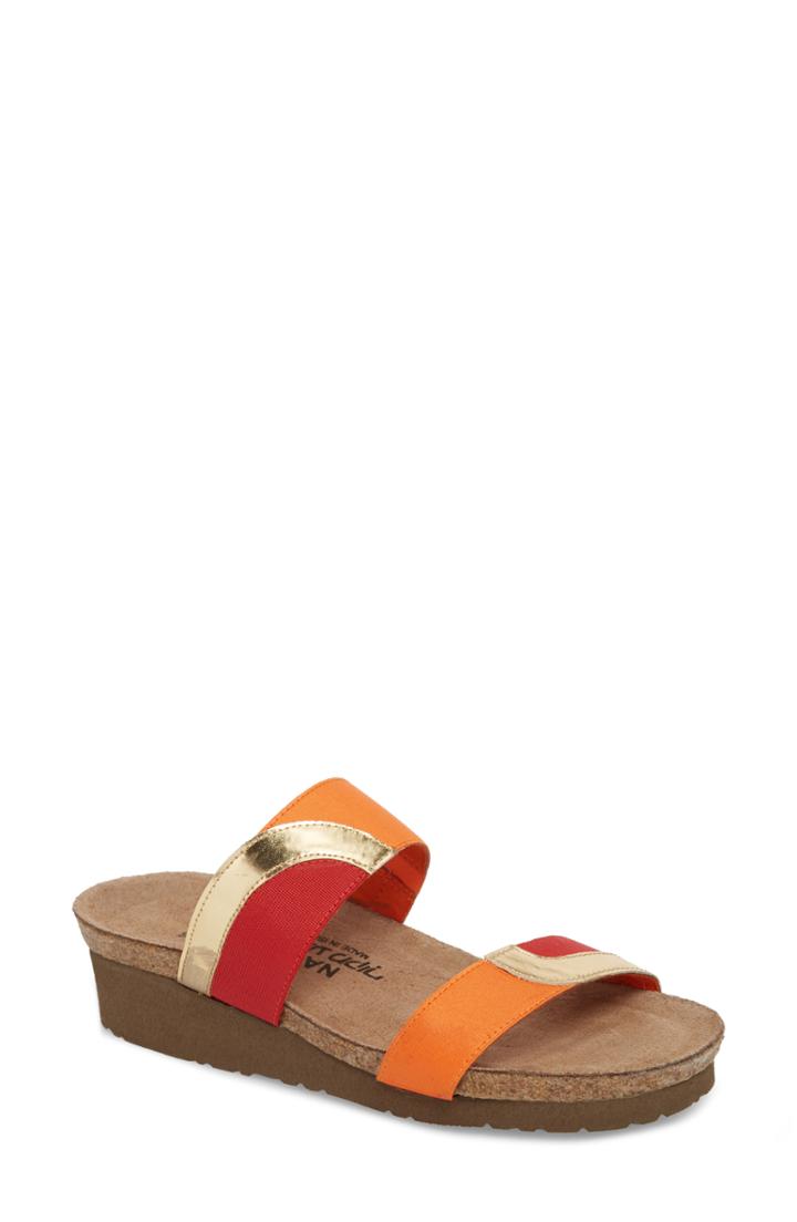 Women's Naot Frankie Slide Sandal Us / 40eu - Red