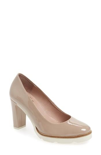 Women's Wonders Almond Toe Pump Us / 35eu - Beige