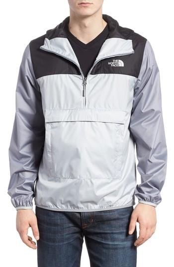 Men's The North Face Fanorak Pullover, Size - Grey