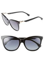 Women's Fendi Cube 55mm Cat Eye Sunglasses -