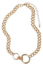 Women's Bp. Circle Charm Chain Necklace