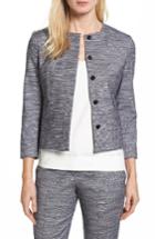 Women's Boss Jimesa Wool Blend Suit Jacket - Blue