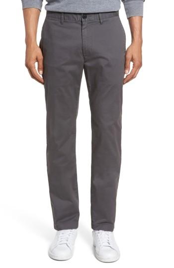 Men's Bonobos Slim Fit Stretch Washed Chinos X 30 - Grey