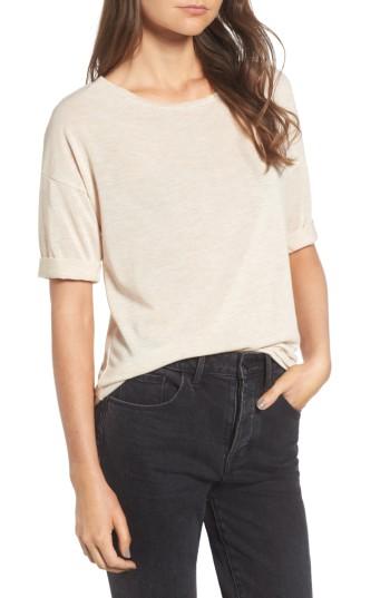 Women's Treasure & Bond X Something Navy Easy Tee - Beige