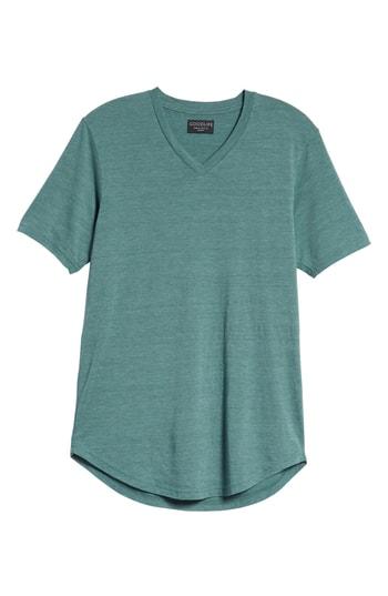 Men's Goodlife Scallop Triblend V-neck T-shirt, Size - Green