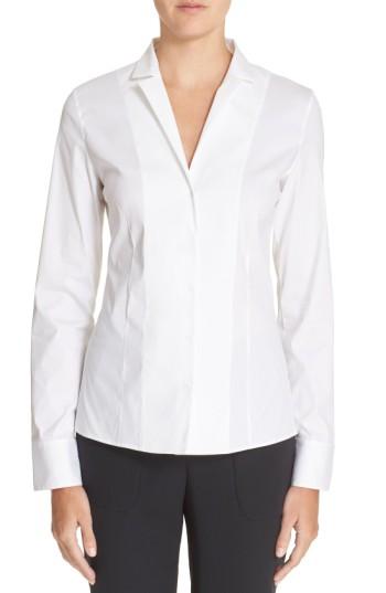 Women's Akris Cotton Poplin Blouse