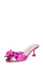 Women's Miu Miu Bow Slide Sandal .5us / 38.5eu - Pink