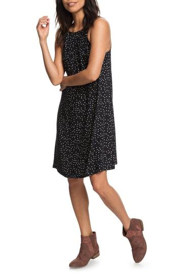 Women's Roxy City Shield Print Dress - Black