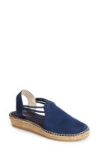 Women's Calvin Klein Nastassia Peep Toe Pump .5 M - Blue