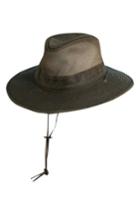 Men's Scala Cotton Blend Safari Hat - Brown