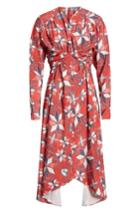 Women's Isabel Marant Tamara Techno Print Dress Us / 36 Fr - Red