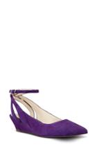 Women's Nine West Esme Wedge Pump M - Purple